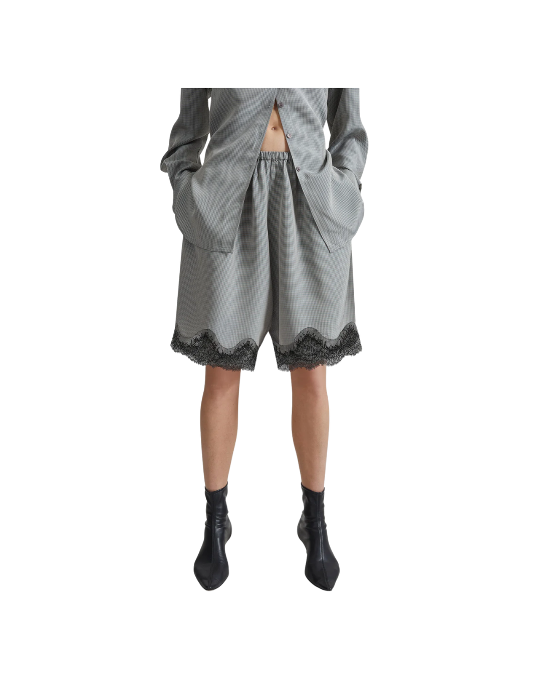 Baxter Lace Bermuda Shorts