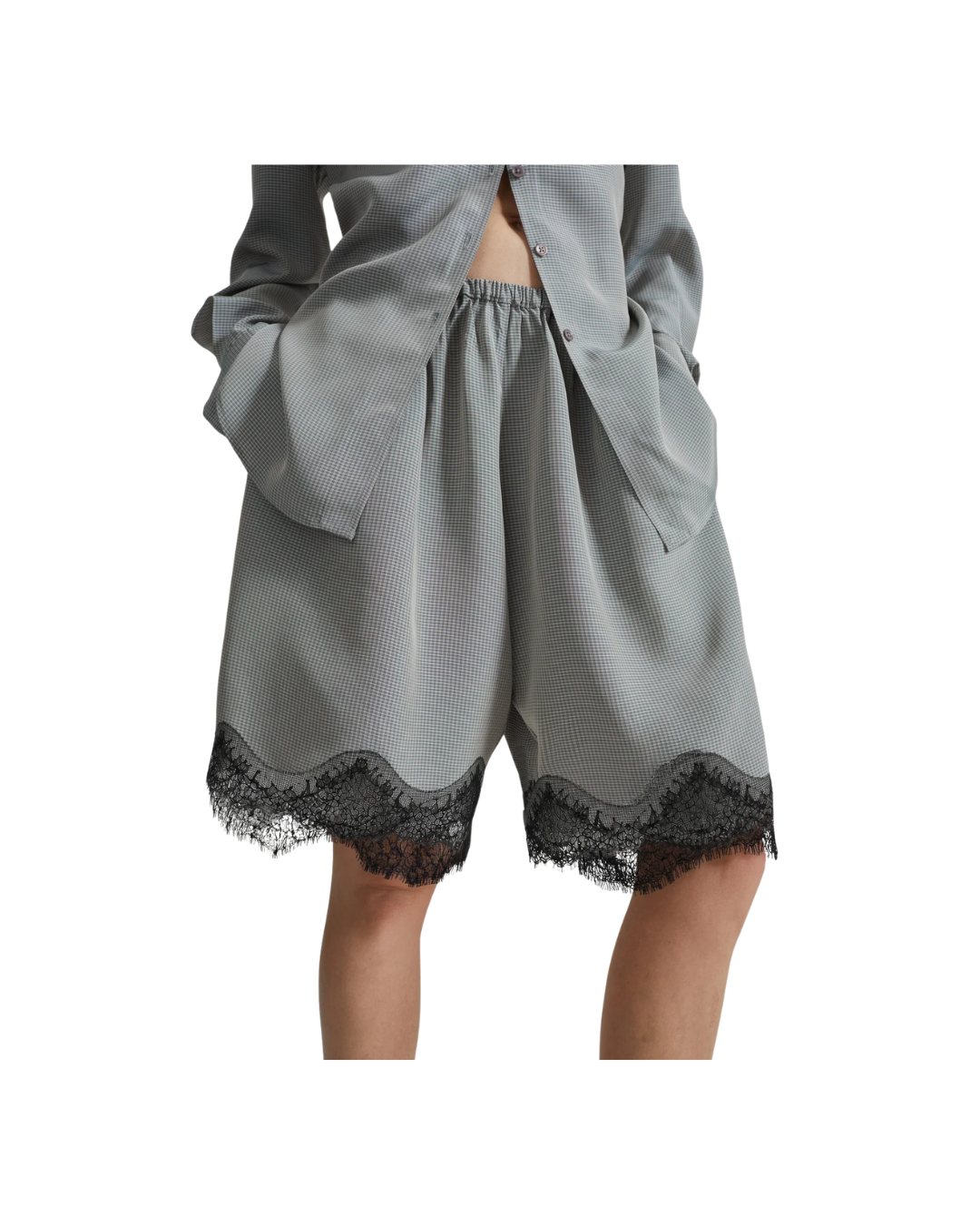 Baxter Lace Bermuda Shorts