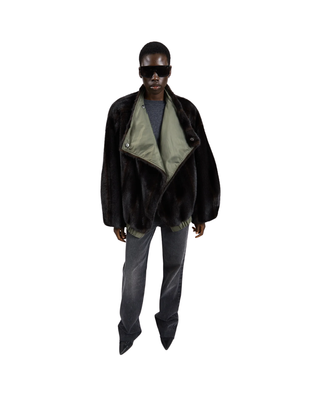 Vera Faux Fur Reversible Short Coat
