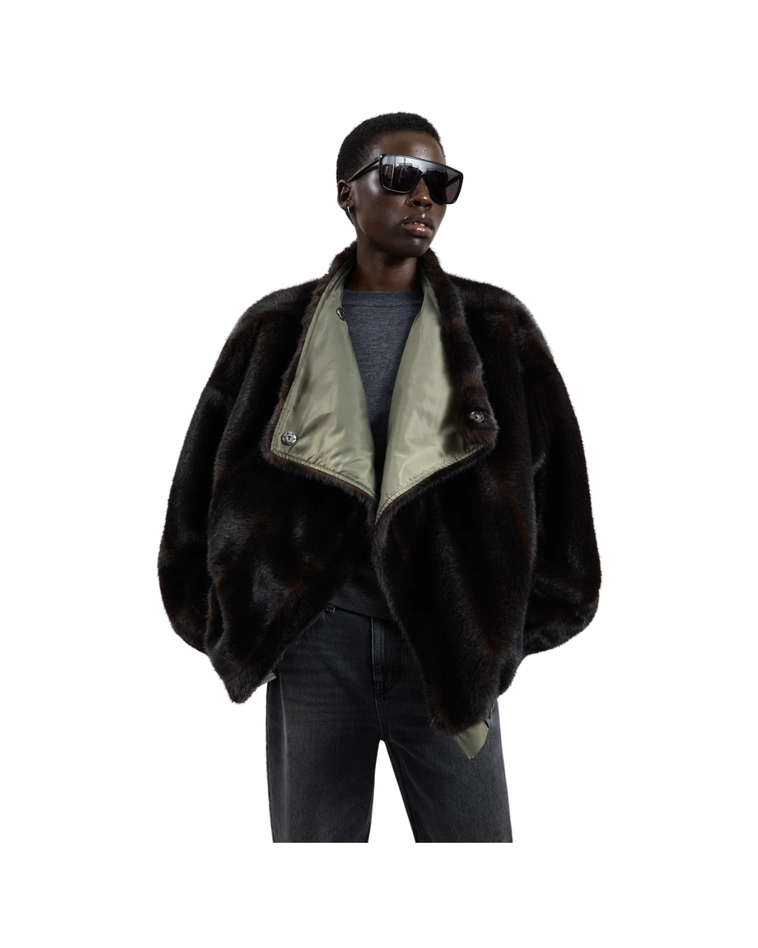Vera Faux Fur Reversible Short Coat