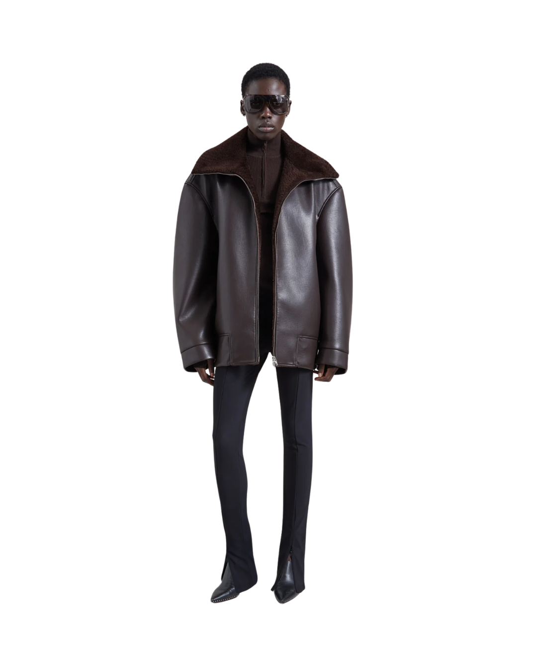 Aspen Shearling Collar Jacket