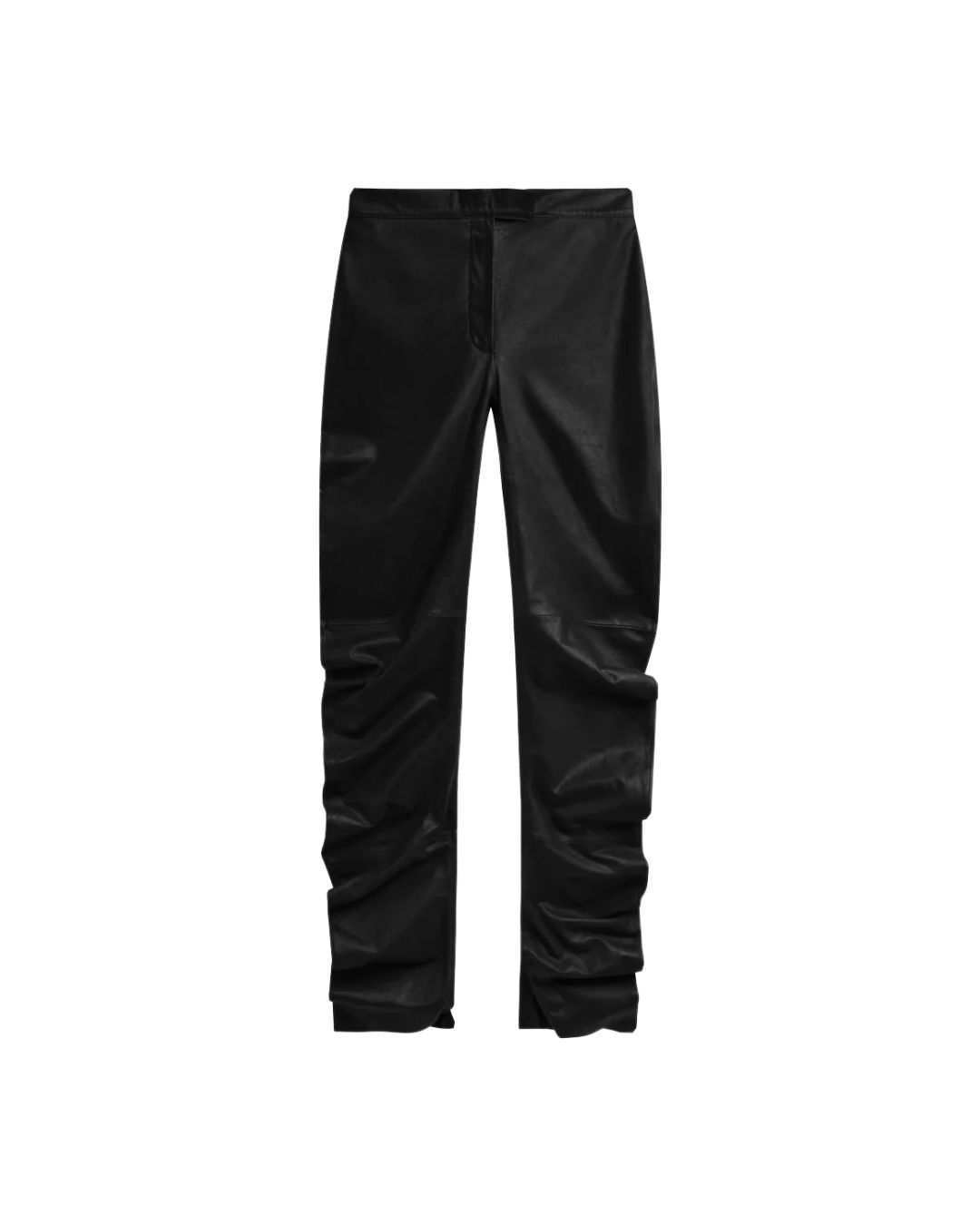 Jessa Leather Ruched Pants