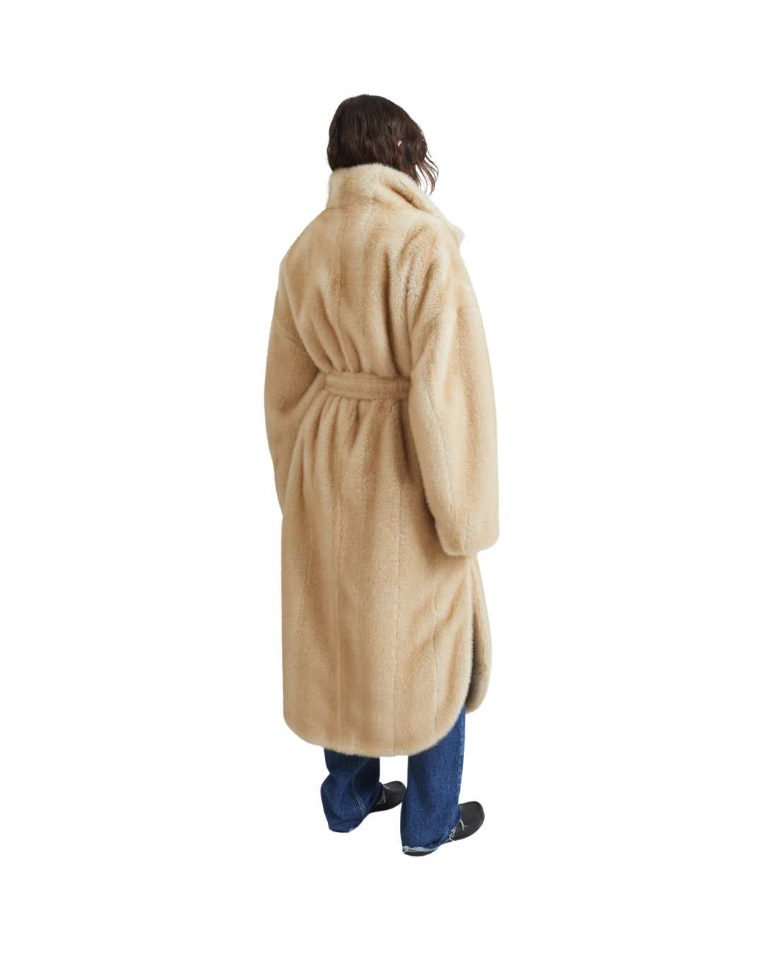 Ravello Faux Fur Robe Coat