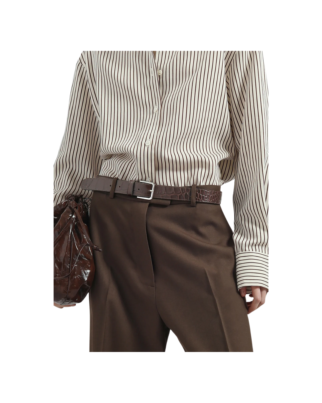 Toni Croc Patent Leather Belt