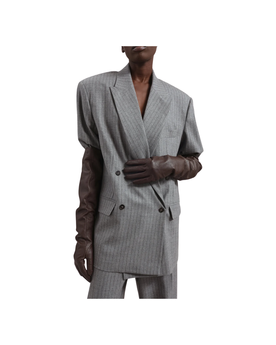 Veneto Long Leather Gloves