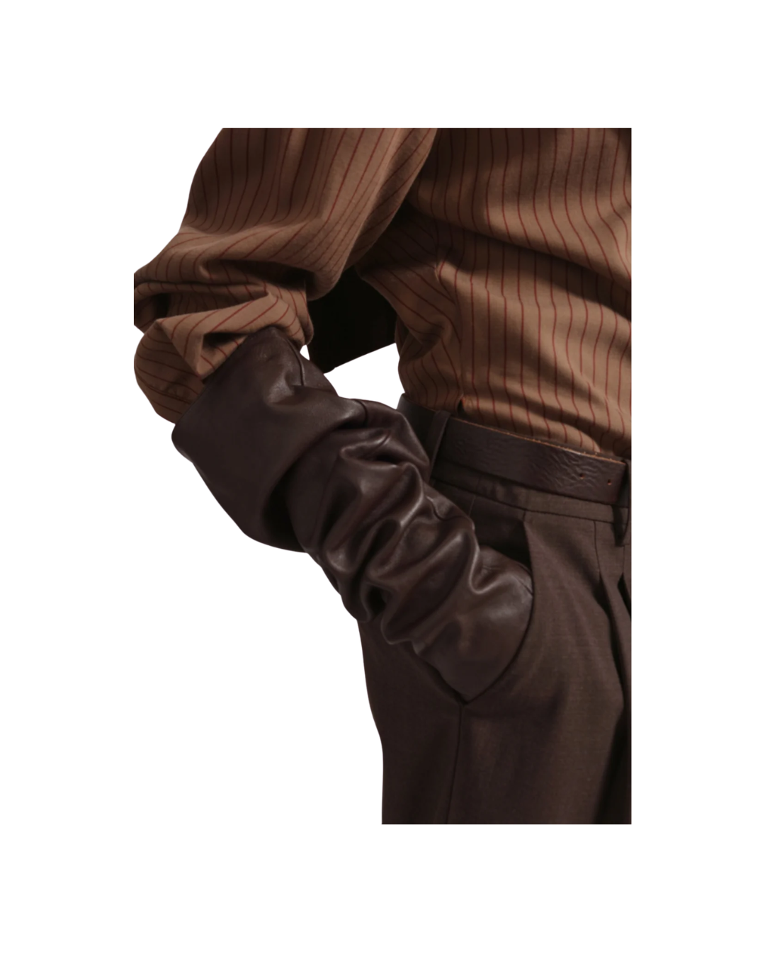 Veneto Long Leather Gloves
