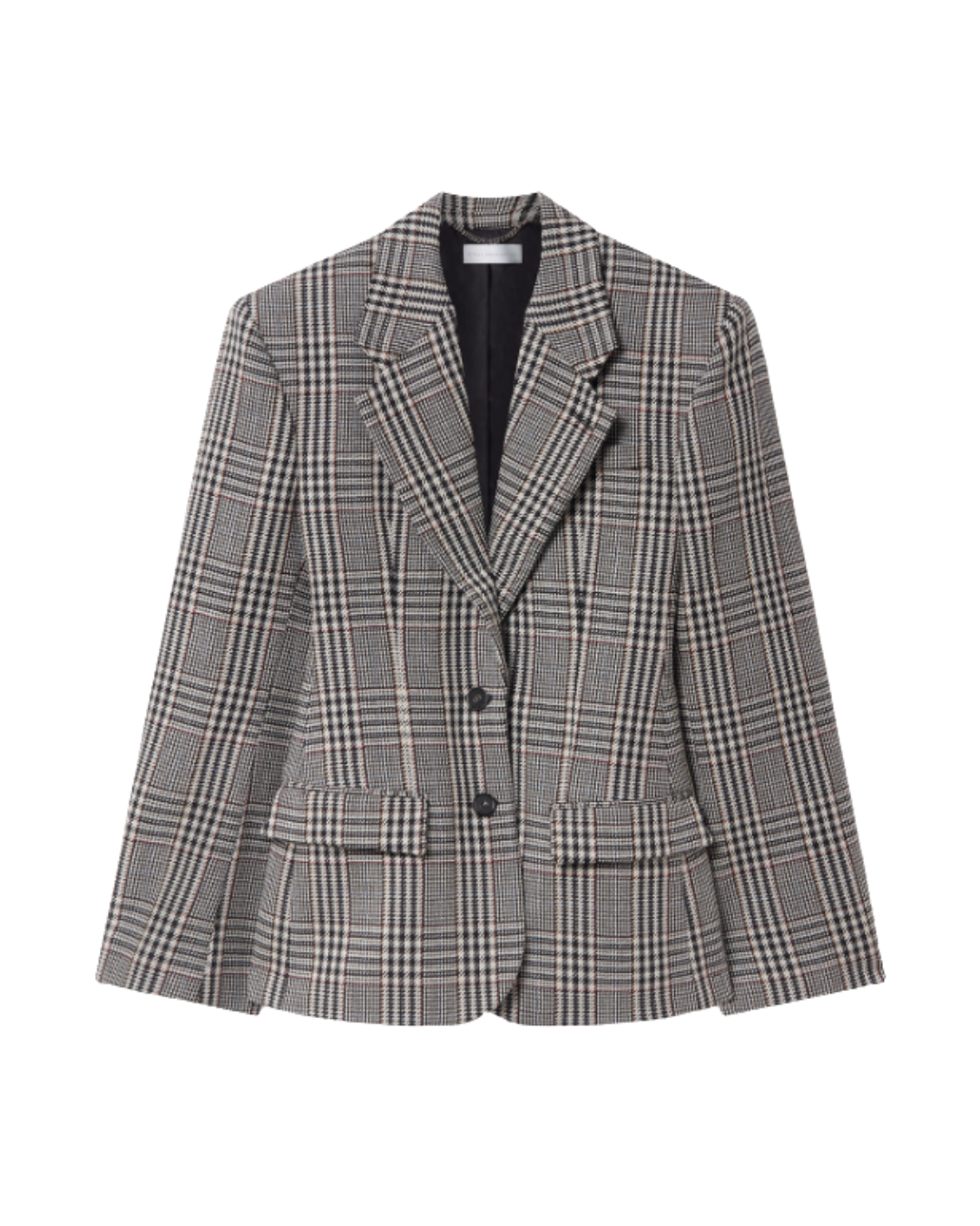 Checked Wool Jacket