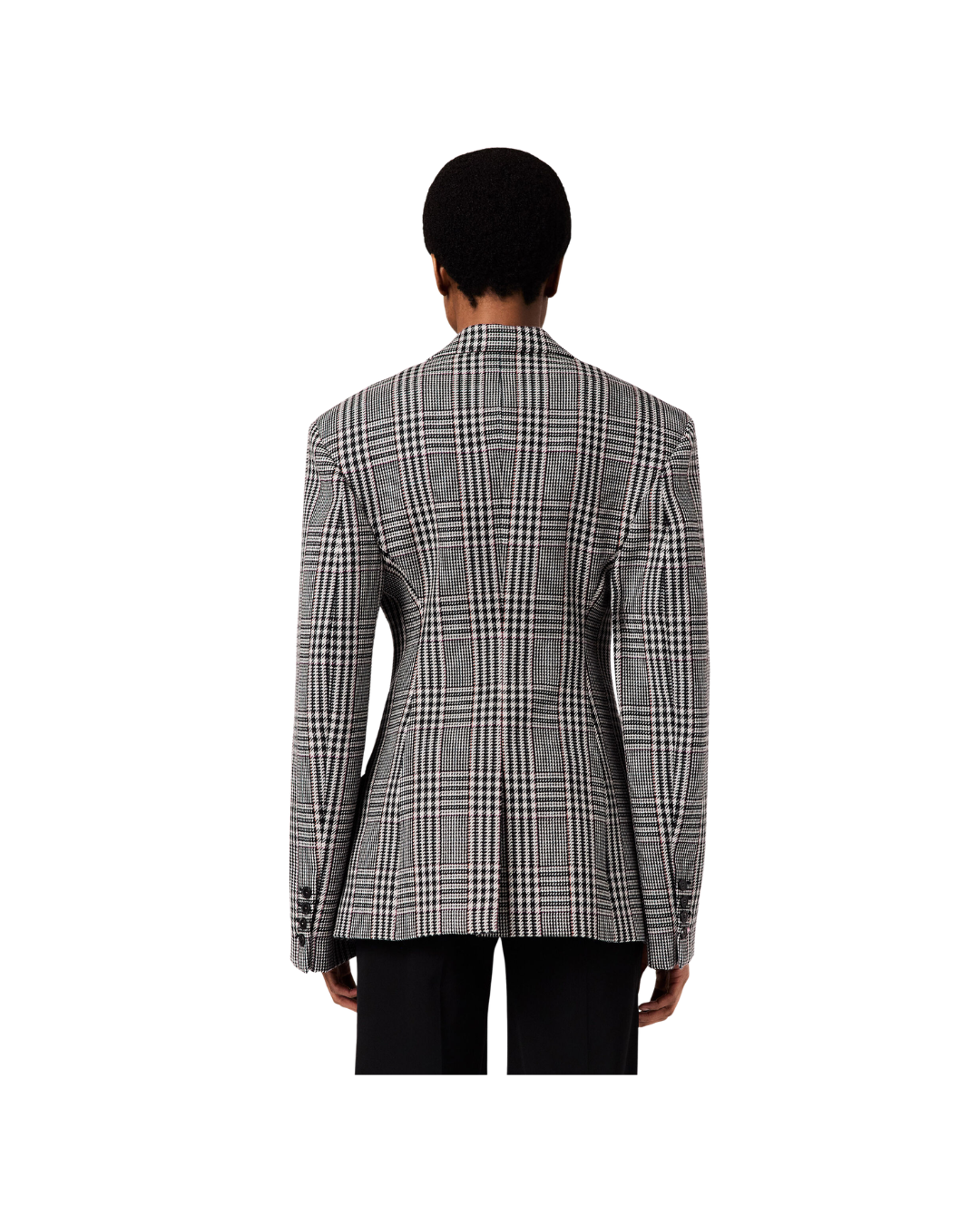 Checked Wool Jacket