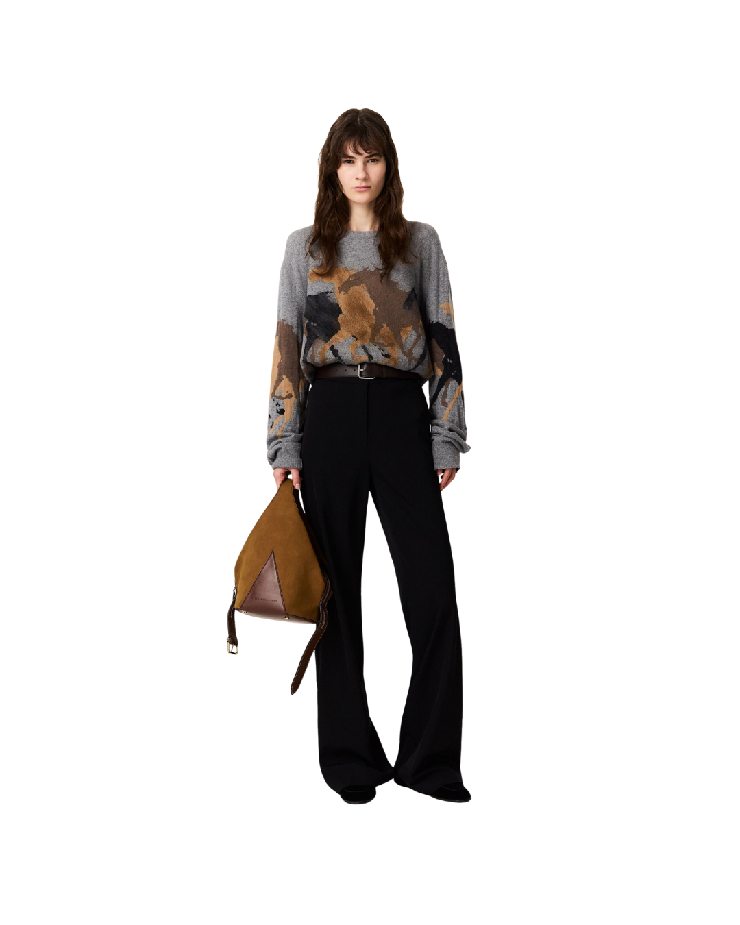 Racing Horses Knit Sweater