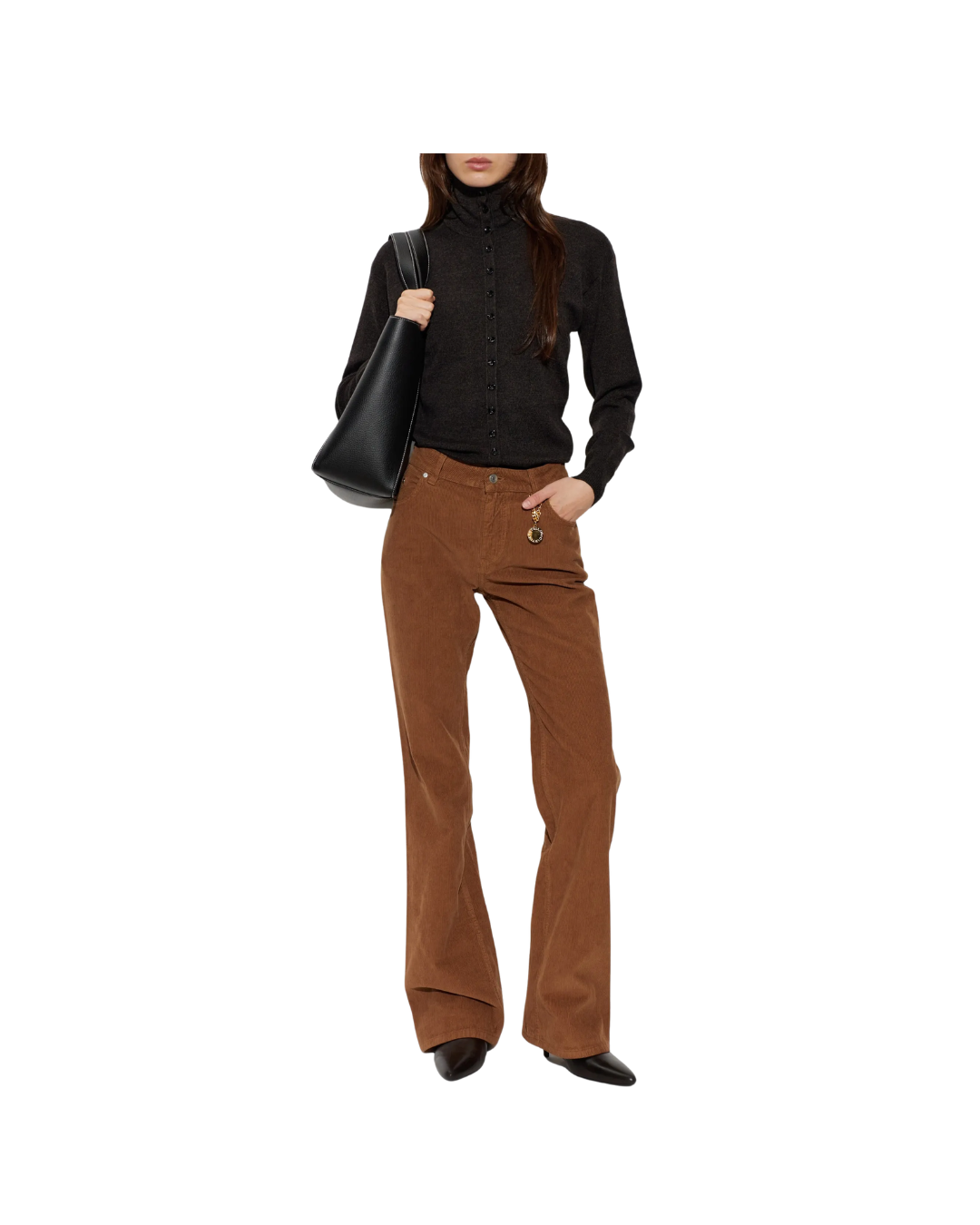 Corduroy Kick Flared Jeans