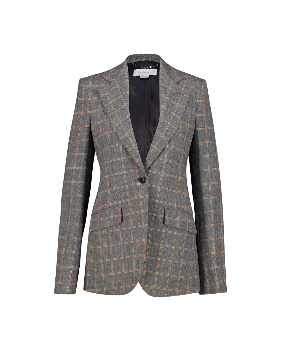Slim Checked Blazer