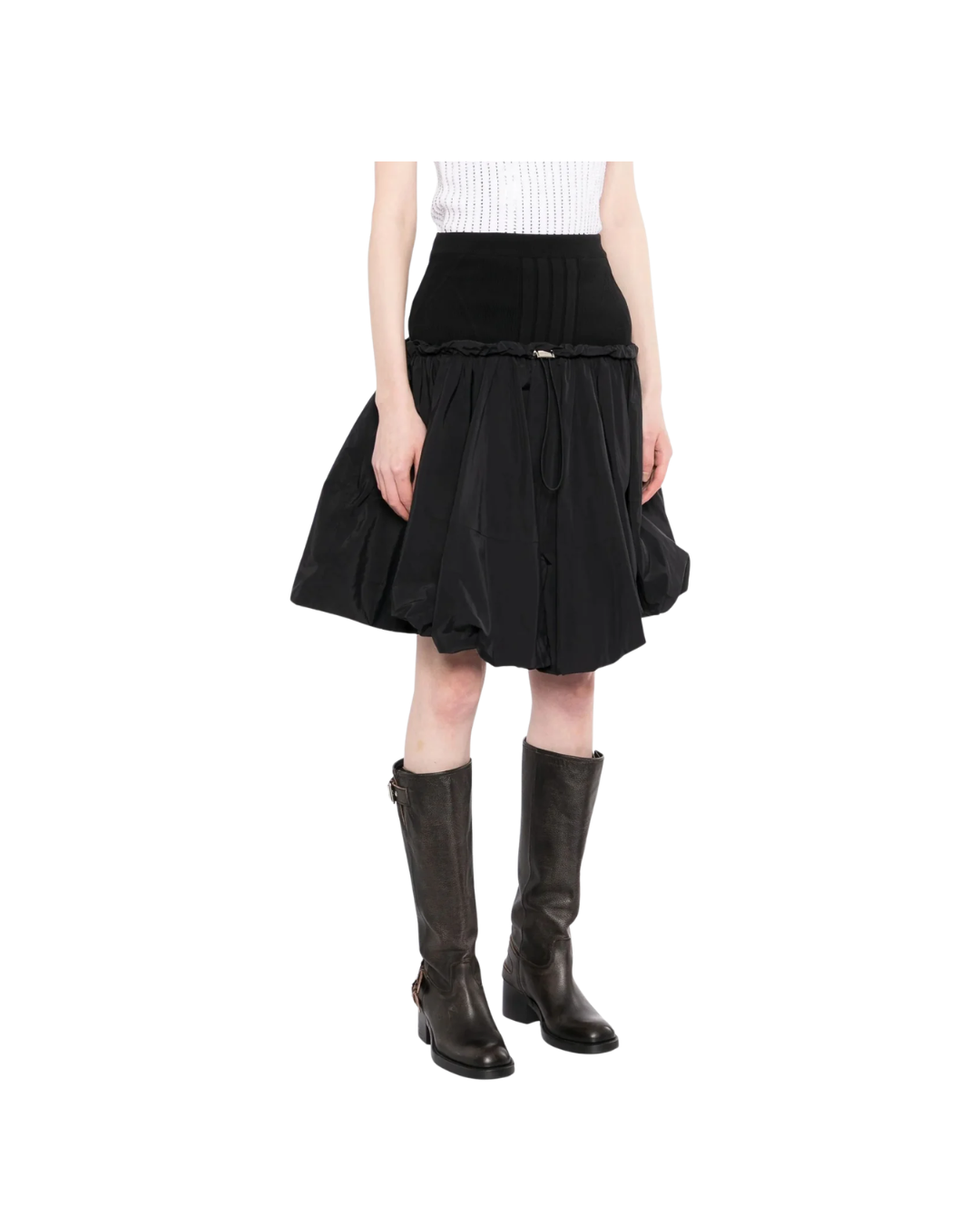 Mini Skirt With Ruffles