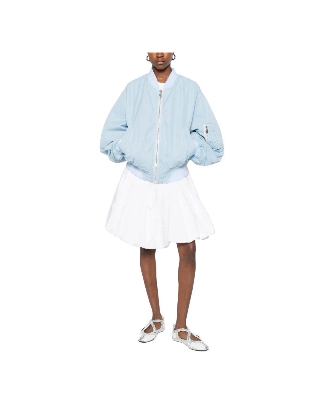 Mini Skirt With Ruffles