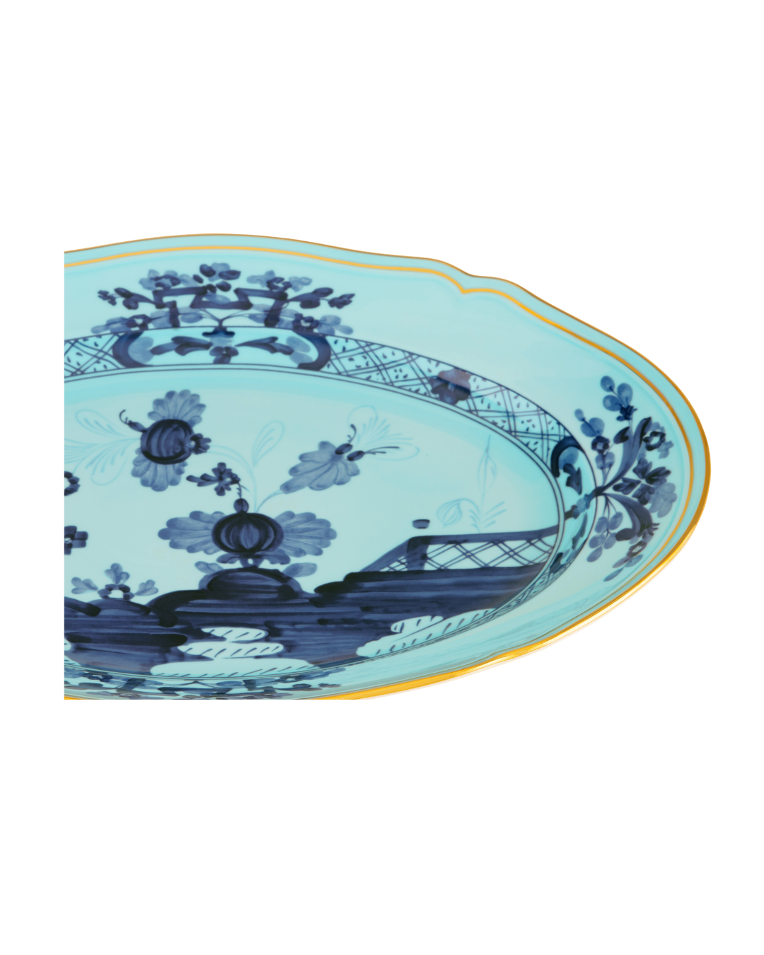 Iris Oval Platter