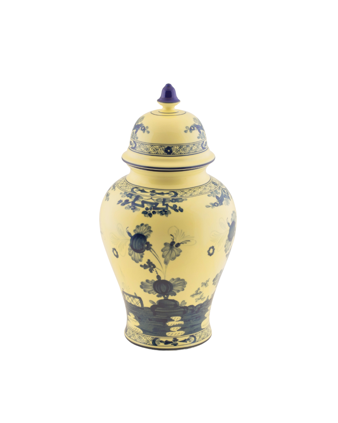 Citrino Large Potiche Vase