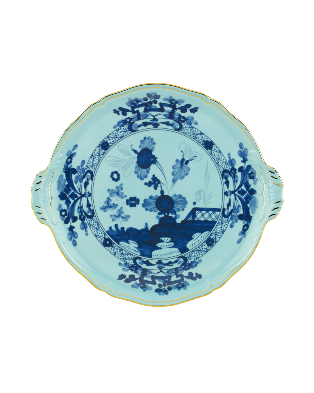 Iris Cake Plate