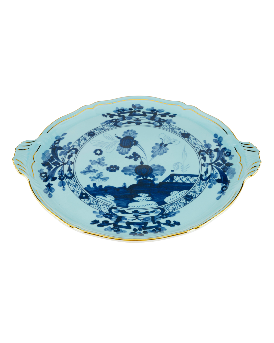 Iris Cake Plate