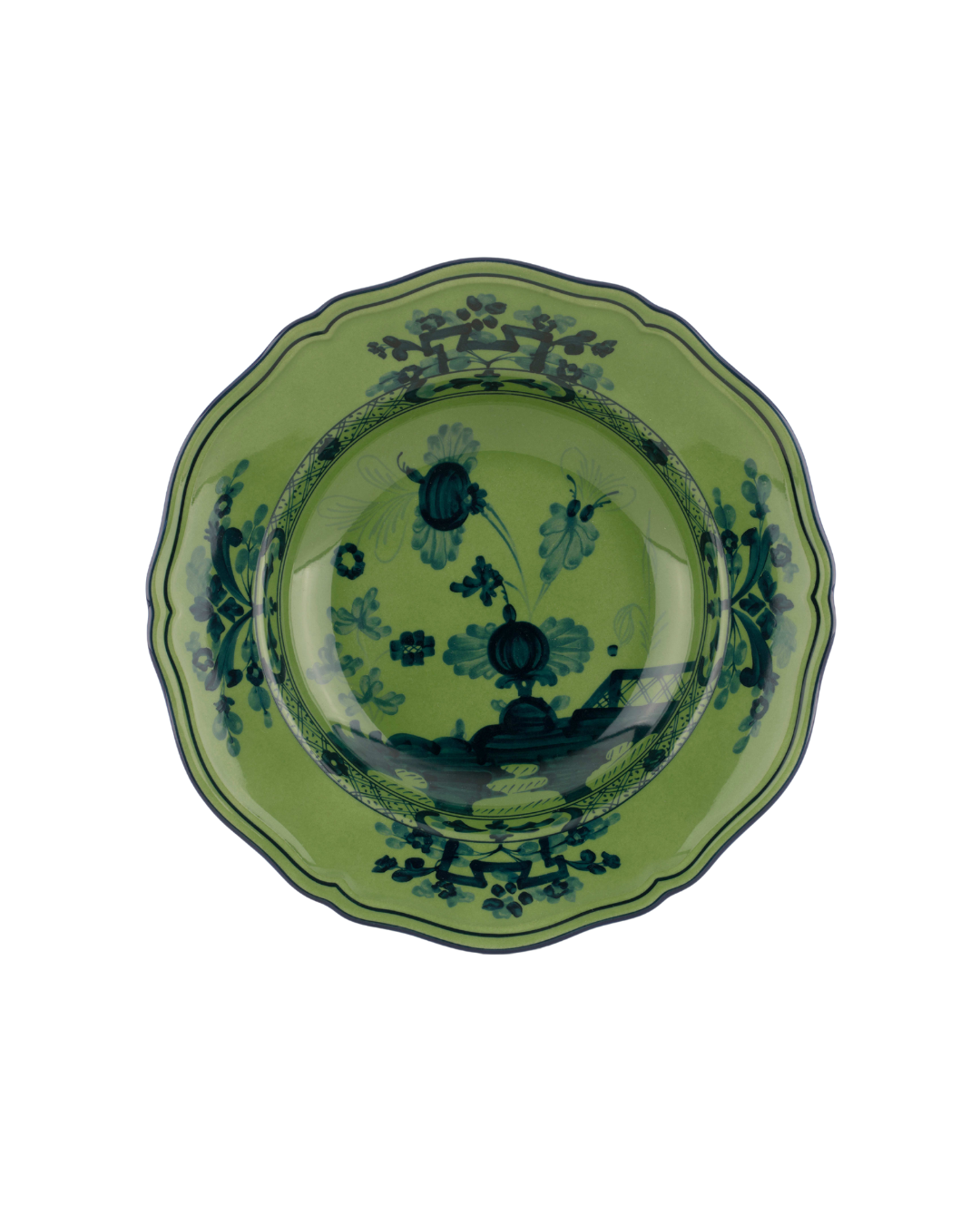 Malachite Soup Plate