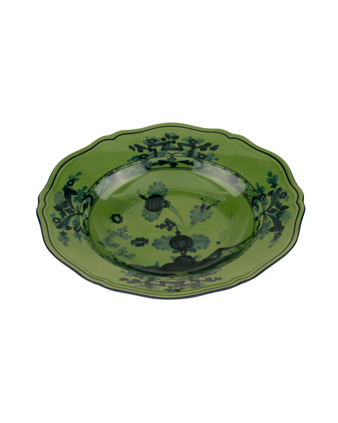 Malachite Soup Plate