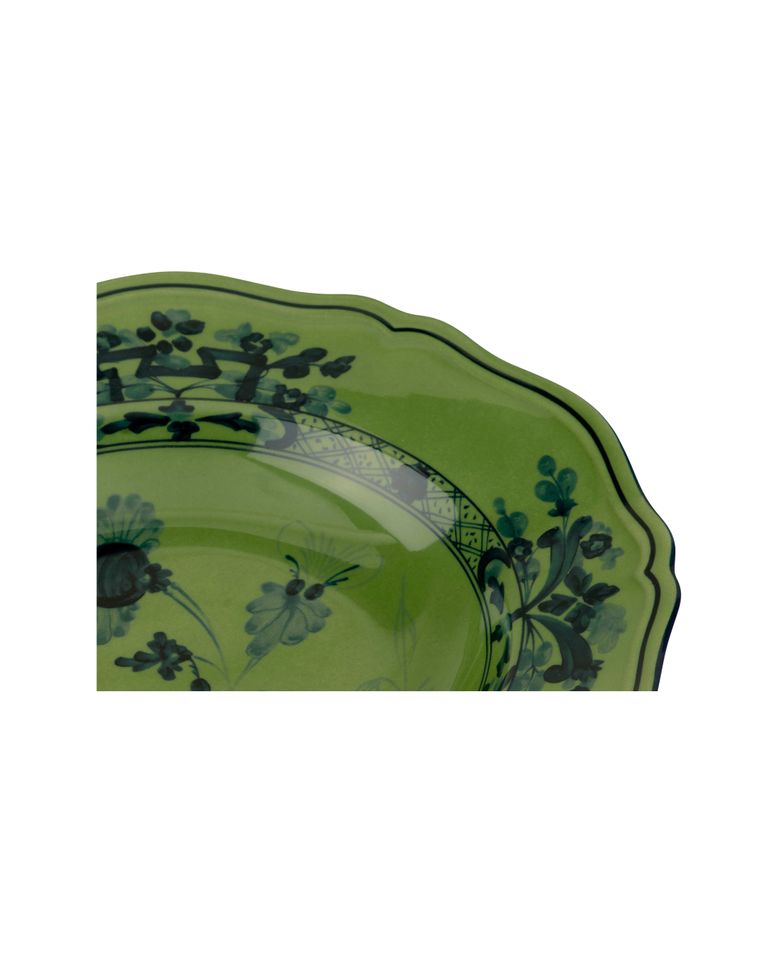 Malachite Soup Plate