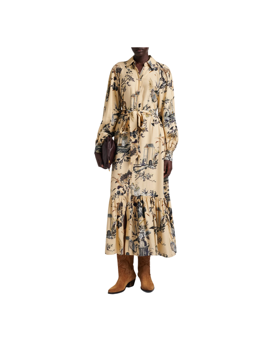 Printed Maxi Dress