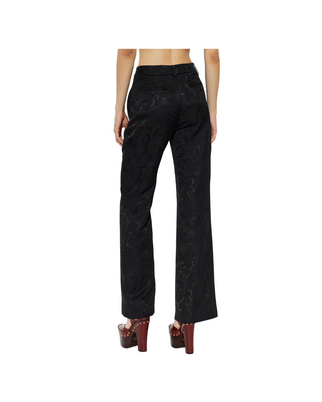 Trousers With Flared Legs