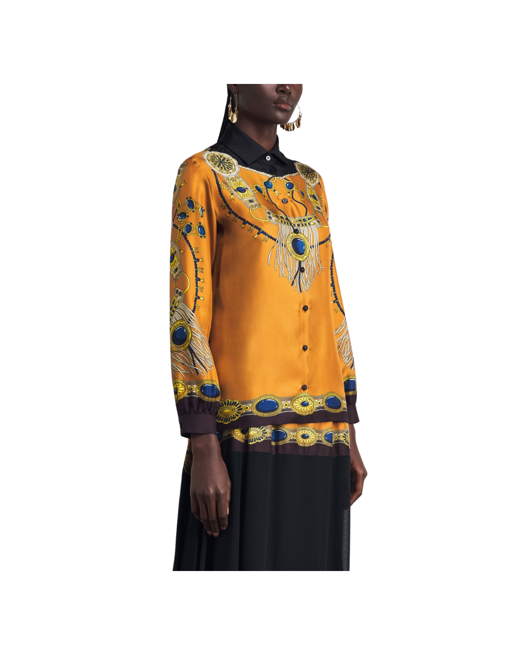 Silk Printed Shirt