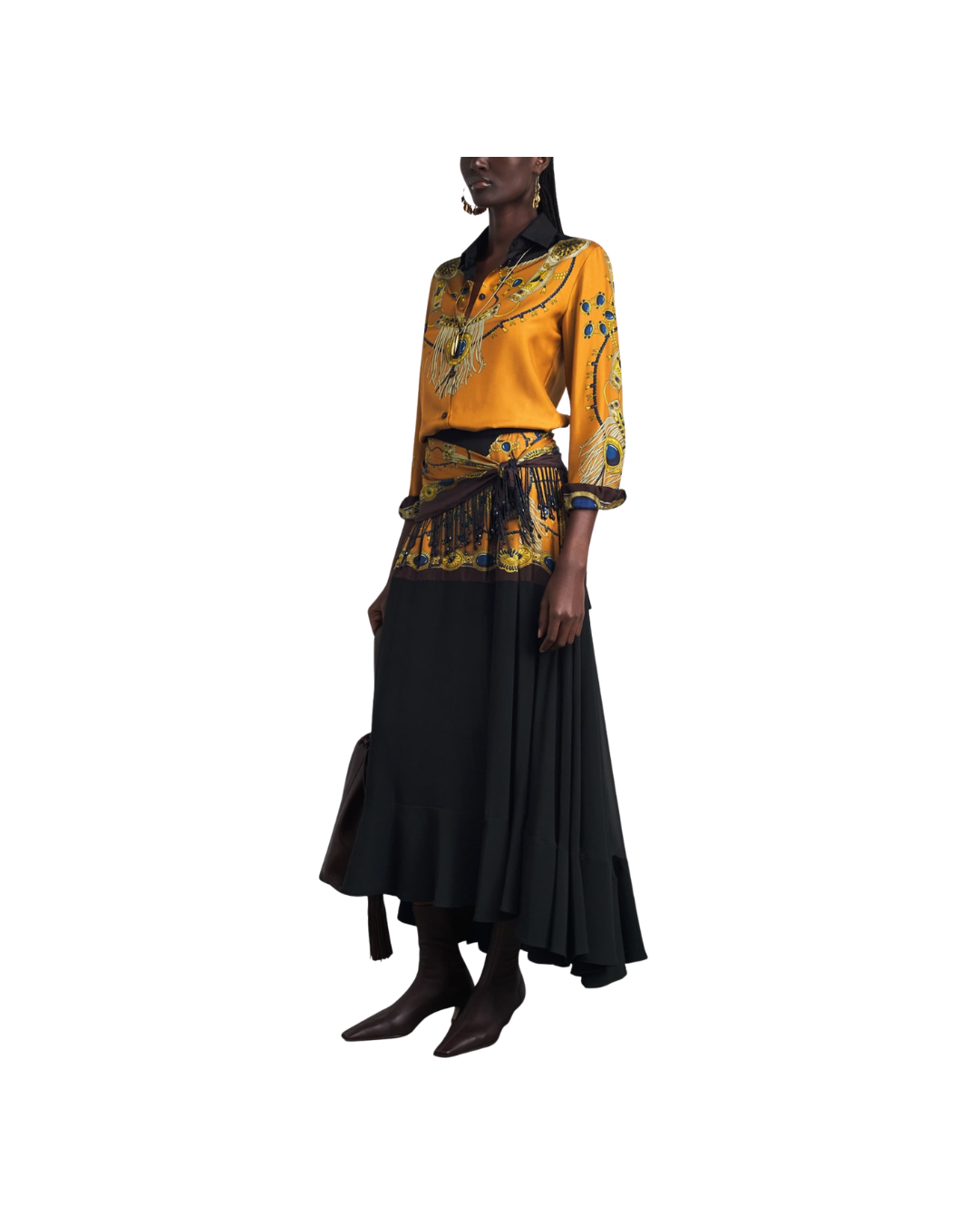 Silk Printed Shirt
