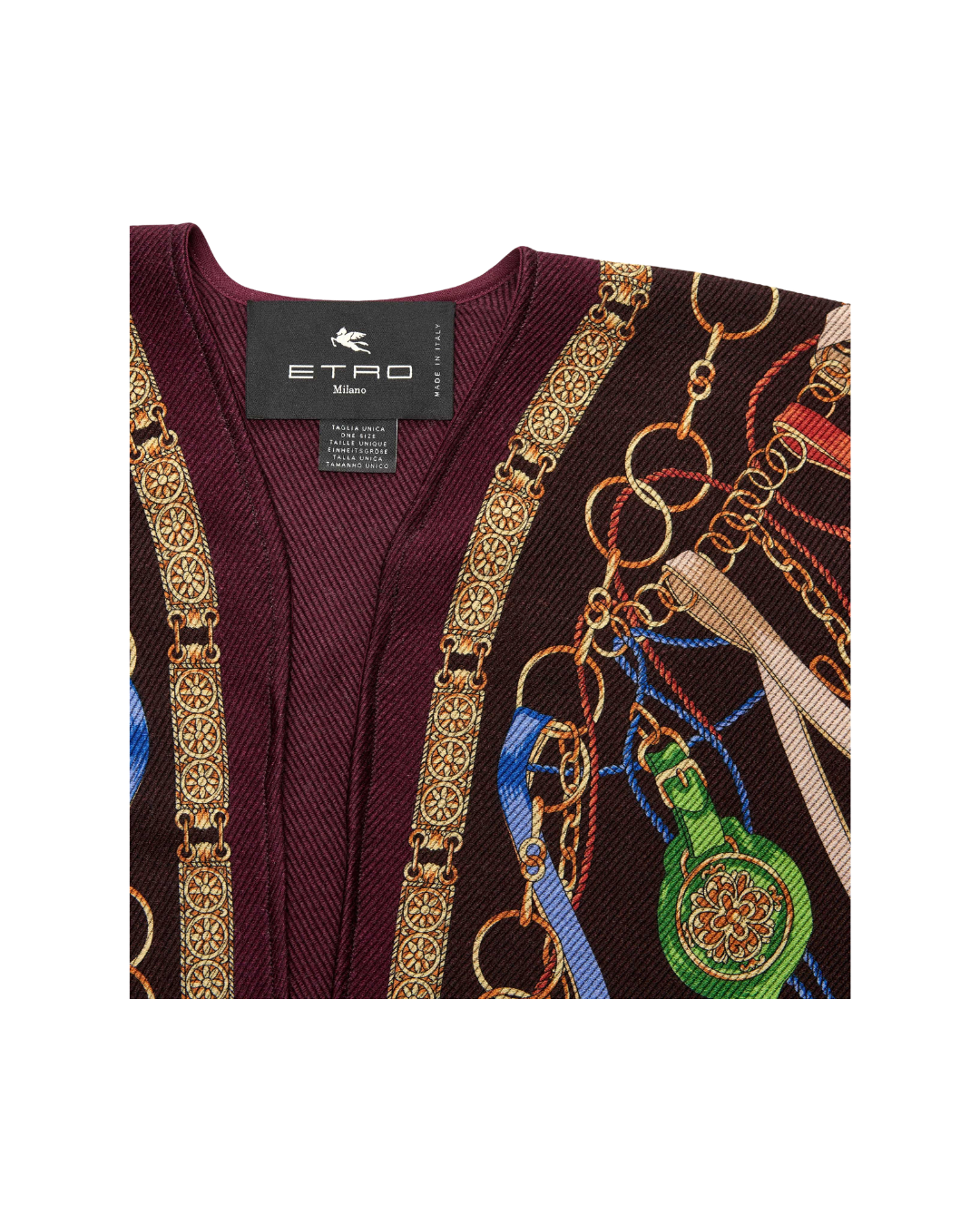 Wool-blend Cape