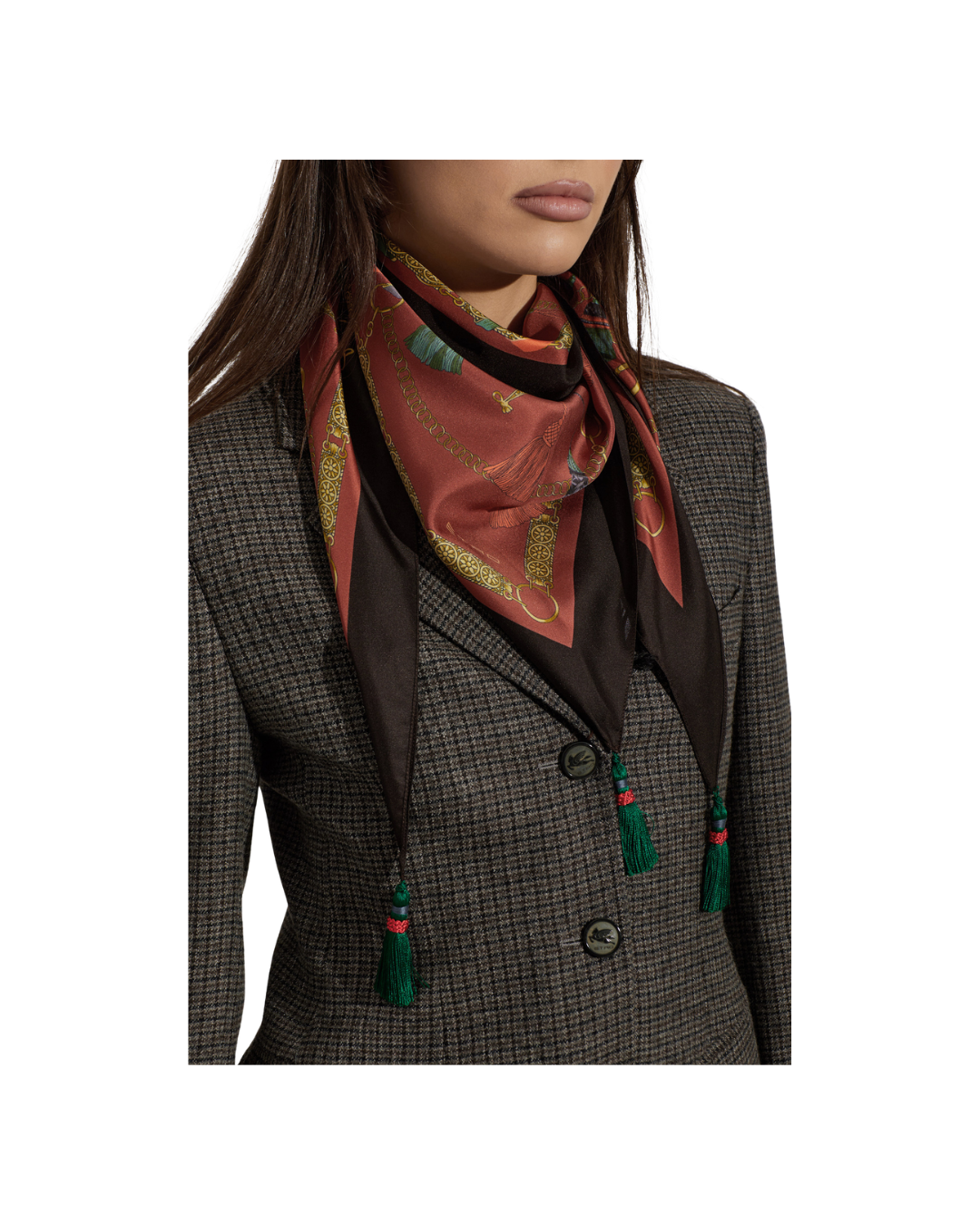 Silk Triangle Scarf