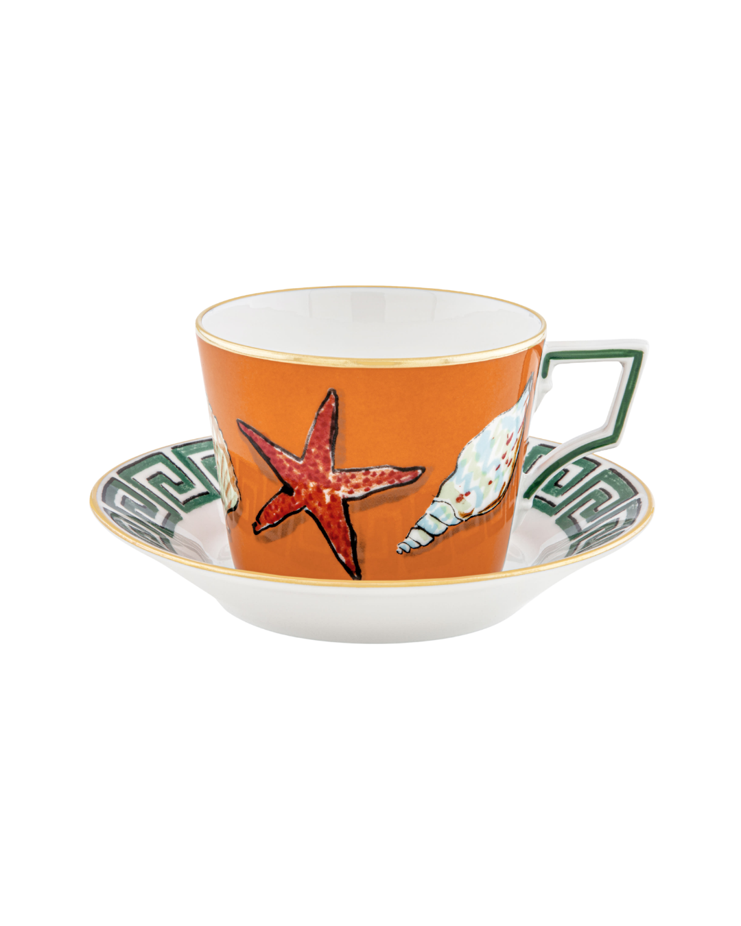 Rock Orange Tea Set For Two (220 ML)
