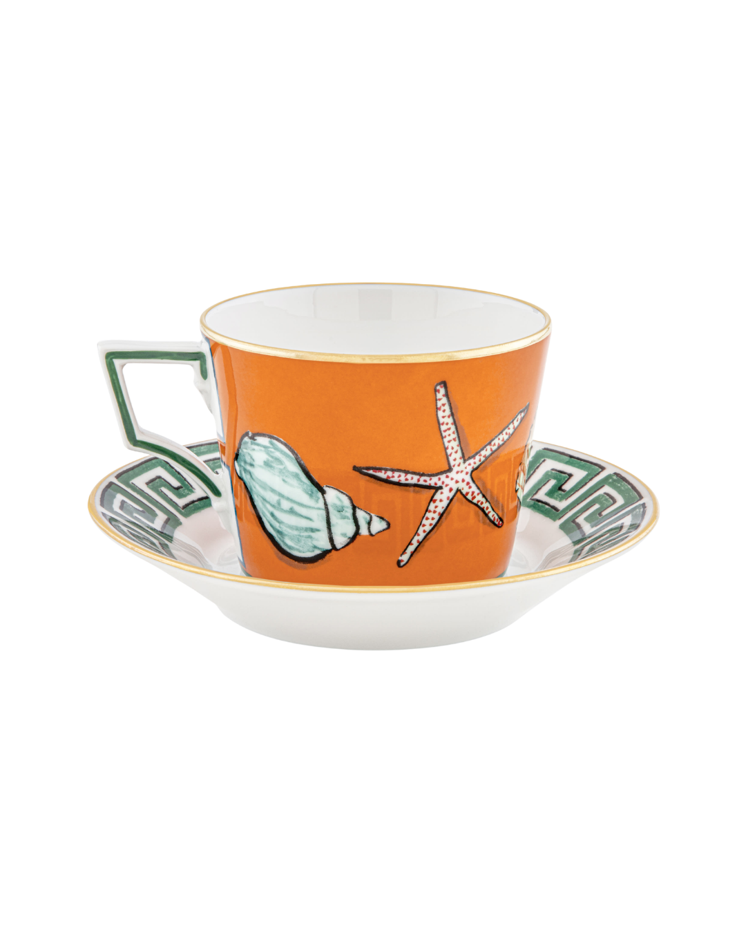Rock Orange Tea Set For Two (220 ML)