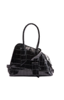 ‘‘La Sant Ambroeus Mini‘‘ Black Top Handle