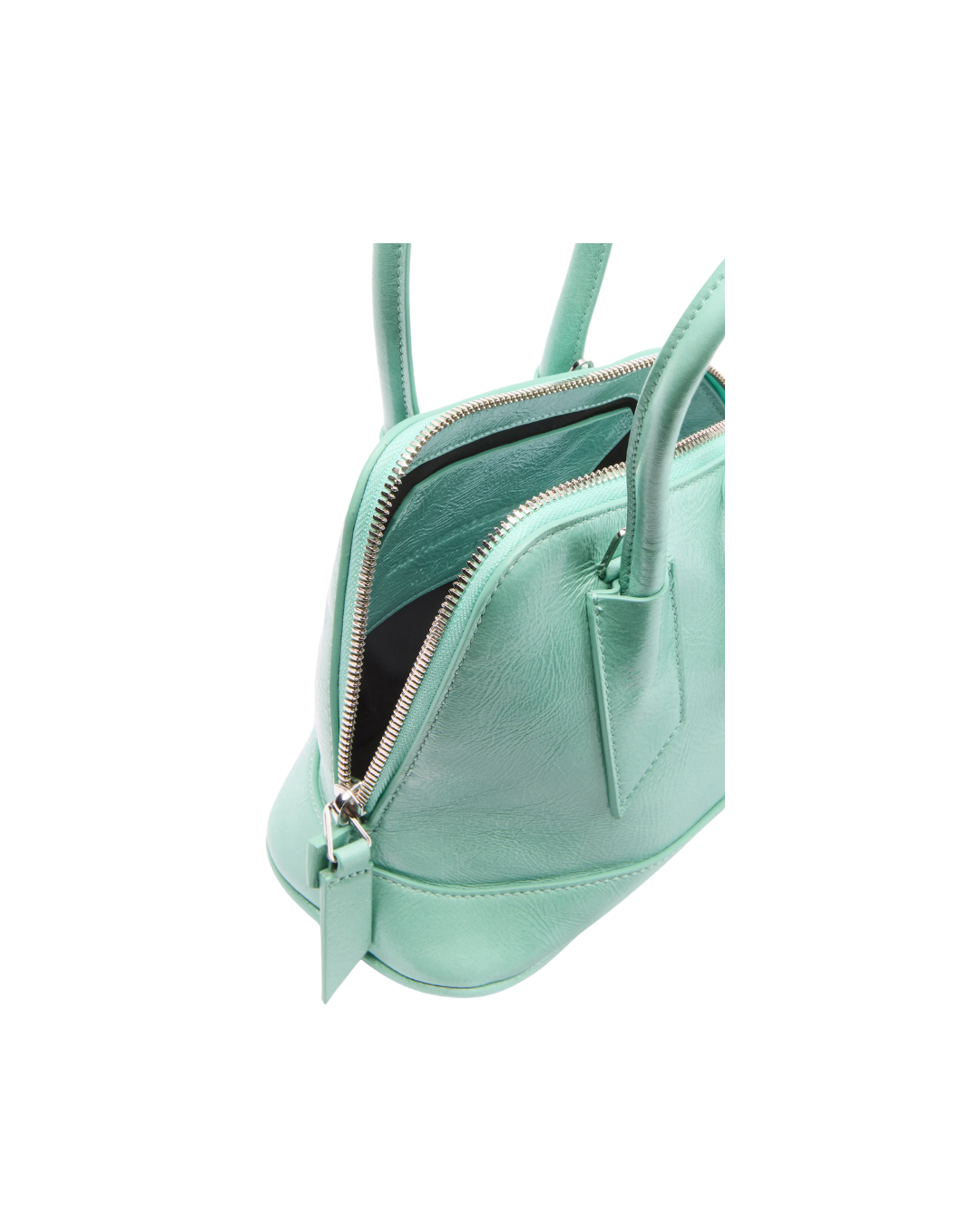 ‘‘La Sant Ambroeus Mini‘‘ Aquamarine Top Handle