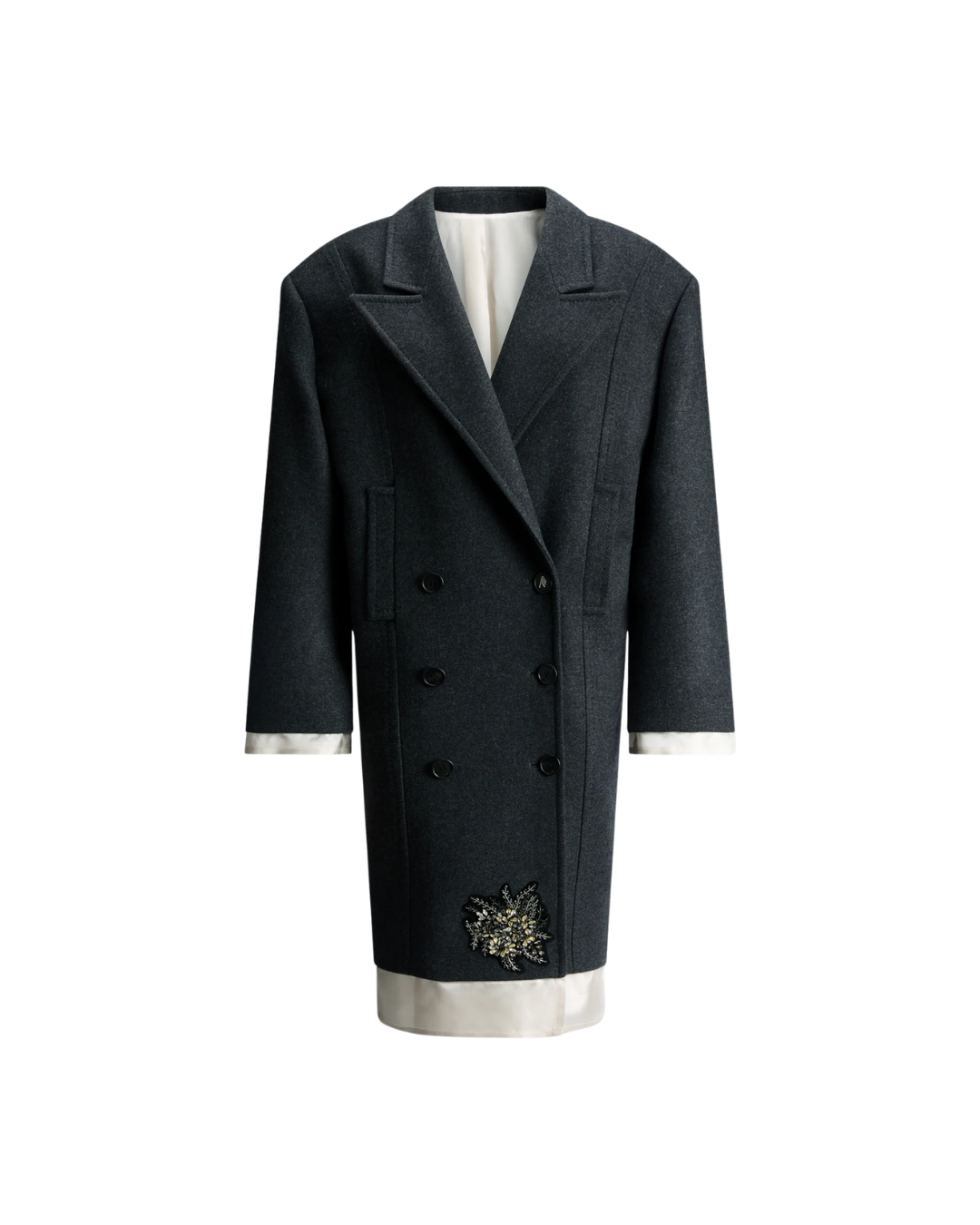 Melange Dark Grey Coat