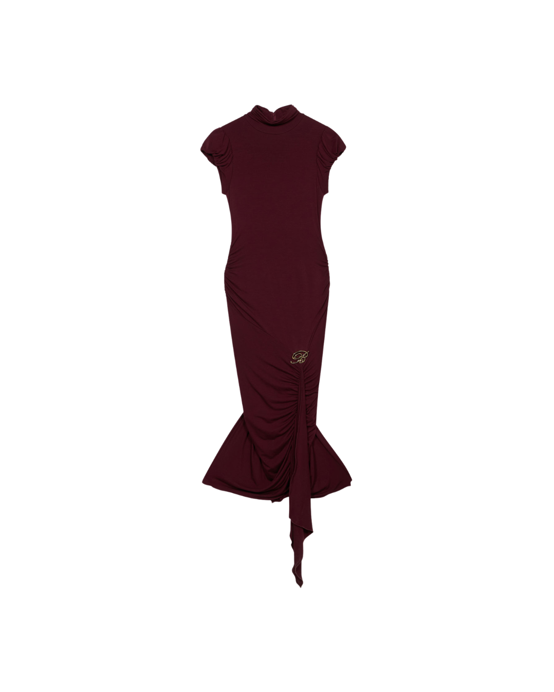 Jersey Dress With Draping