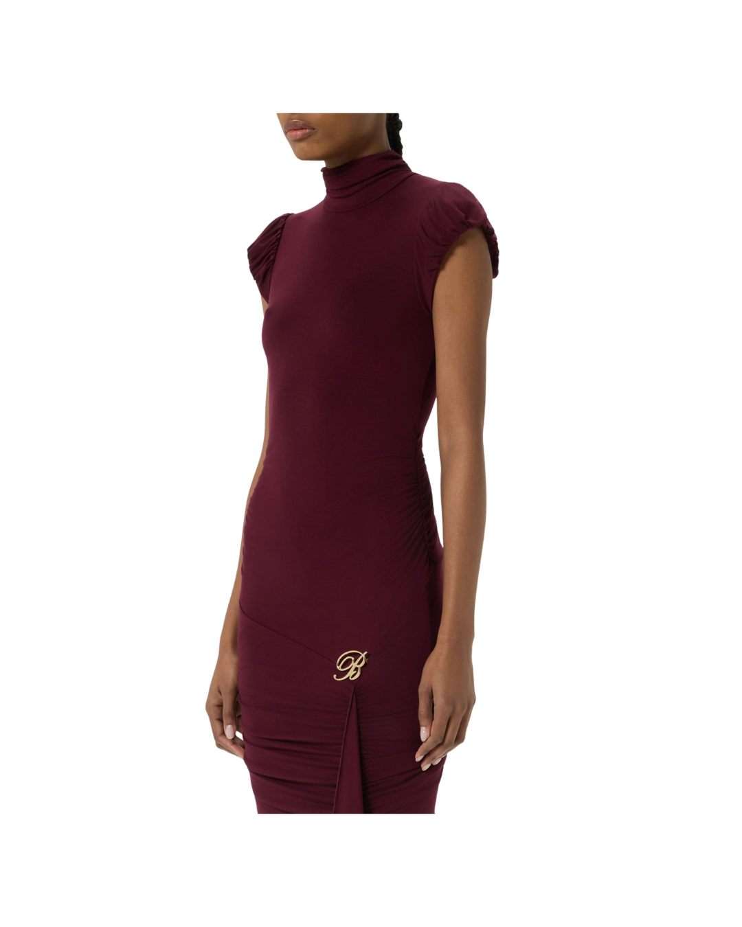 Jersey Dress With Draping