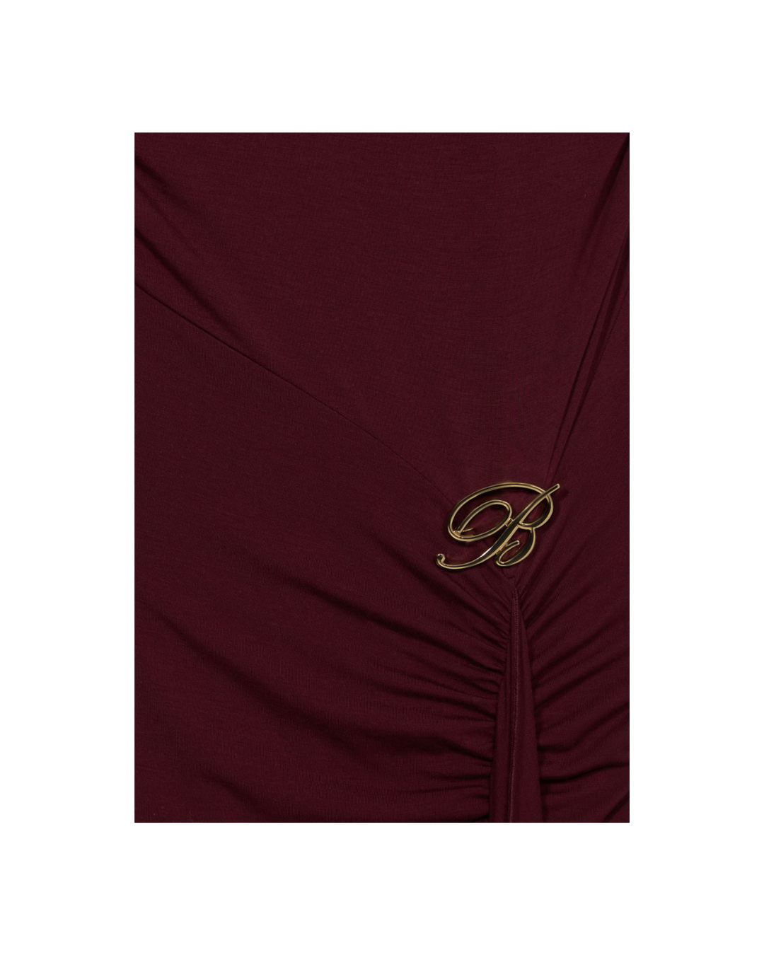 Jersey Dress With Draping