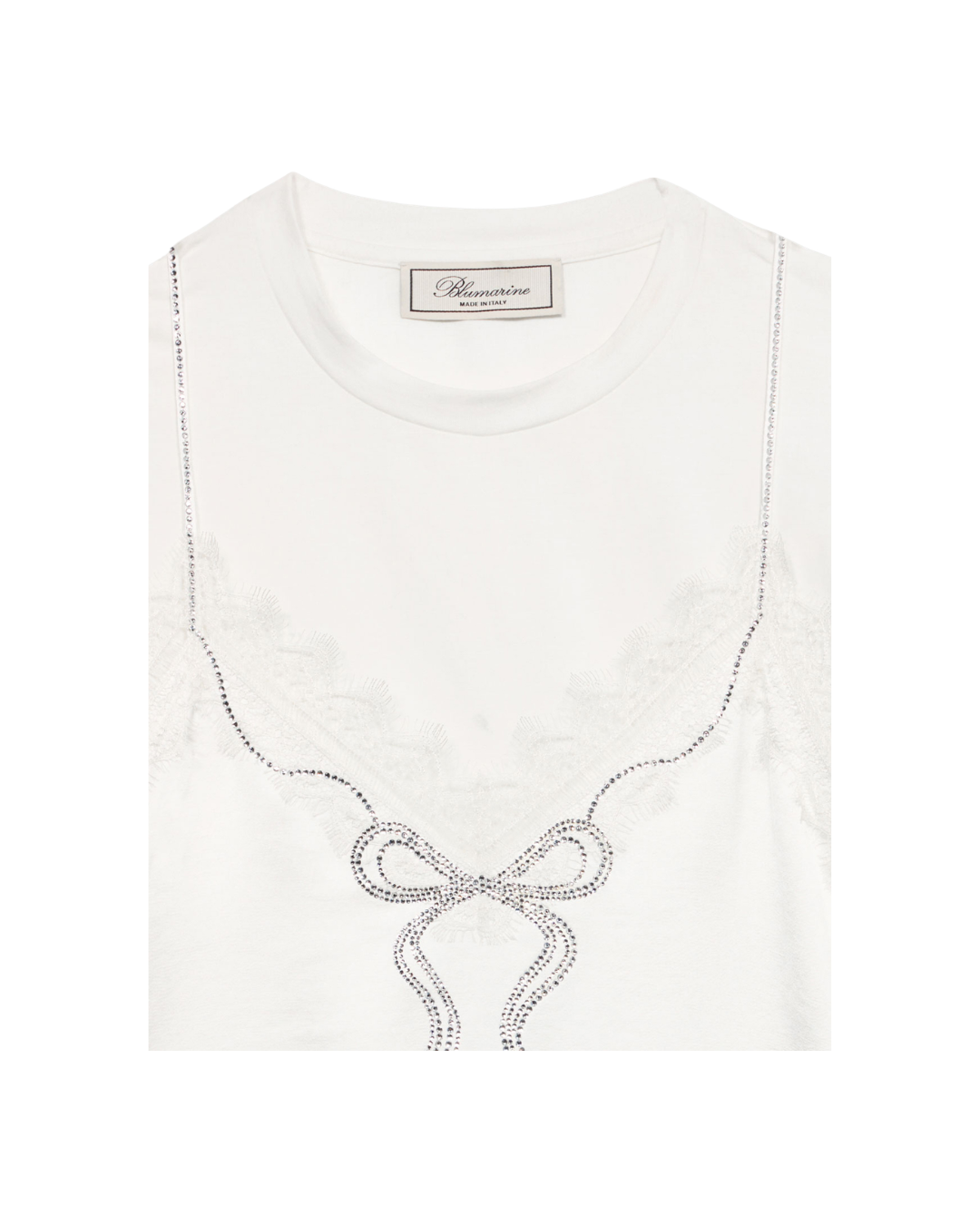 Jersey T-shirt With Top-effect Appliqué