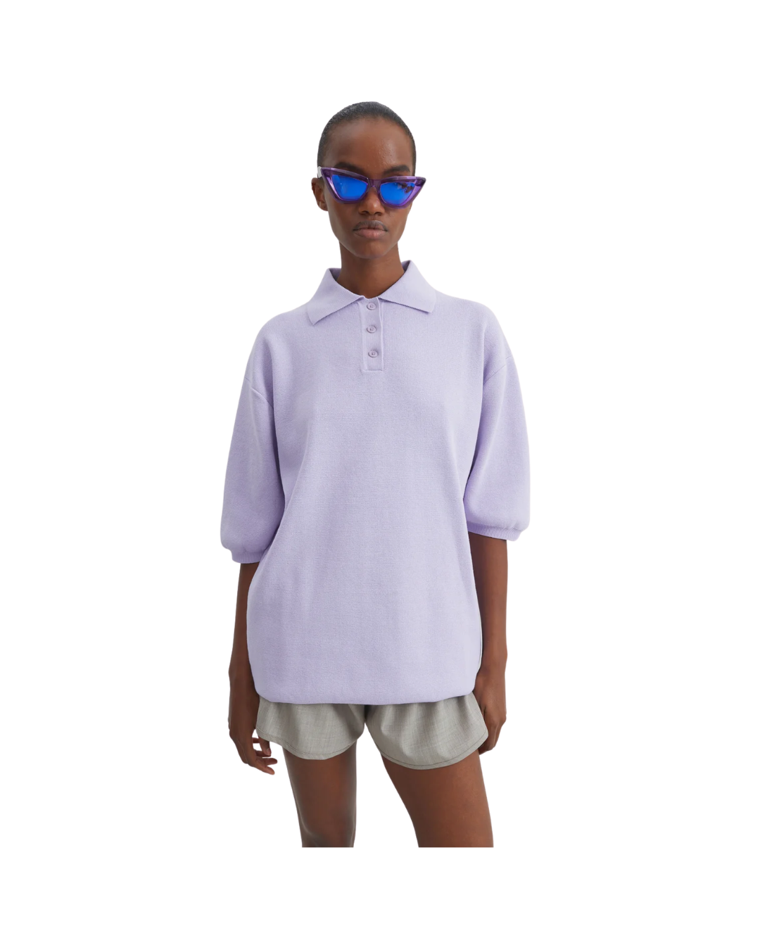 Nola Knit Polo Top