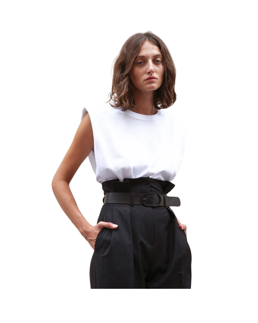 Eva Padded Shoulder Muscle T-Shirt