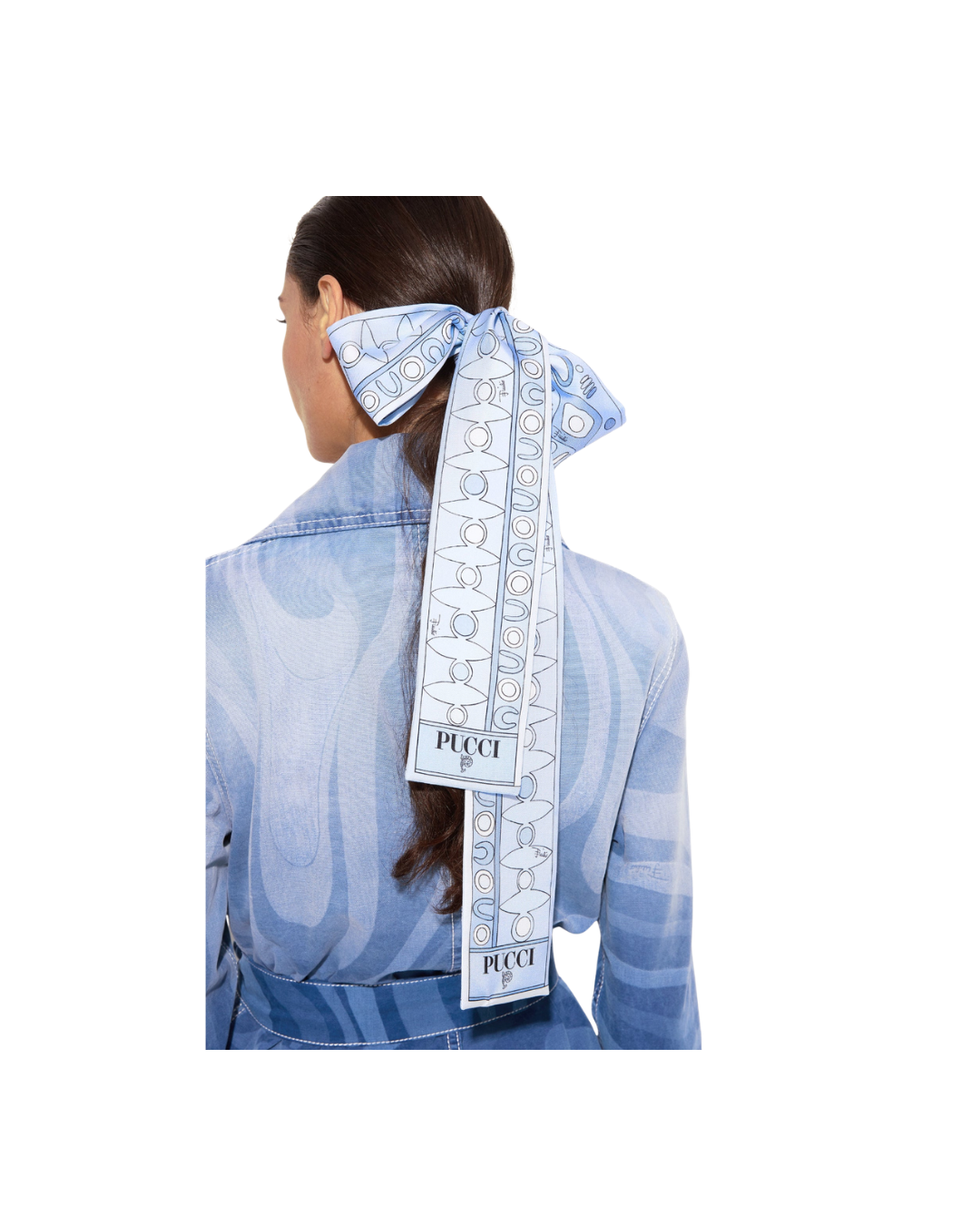 Angoli and Soleil Print Silk Twill Scarf