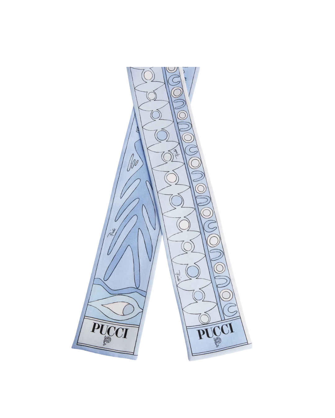 Angoli and Soleil Print Silk Twill Scarf