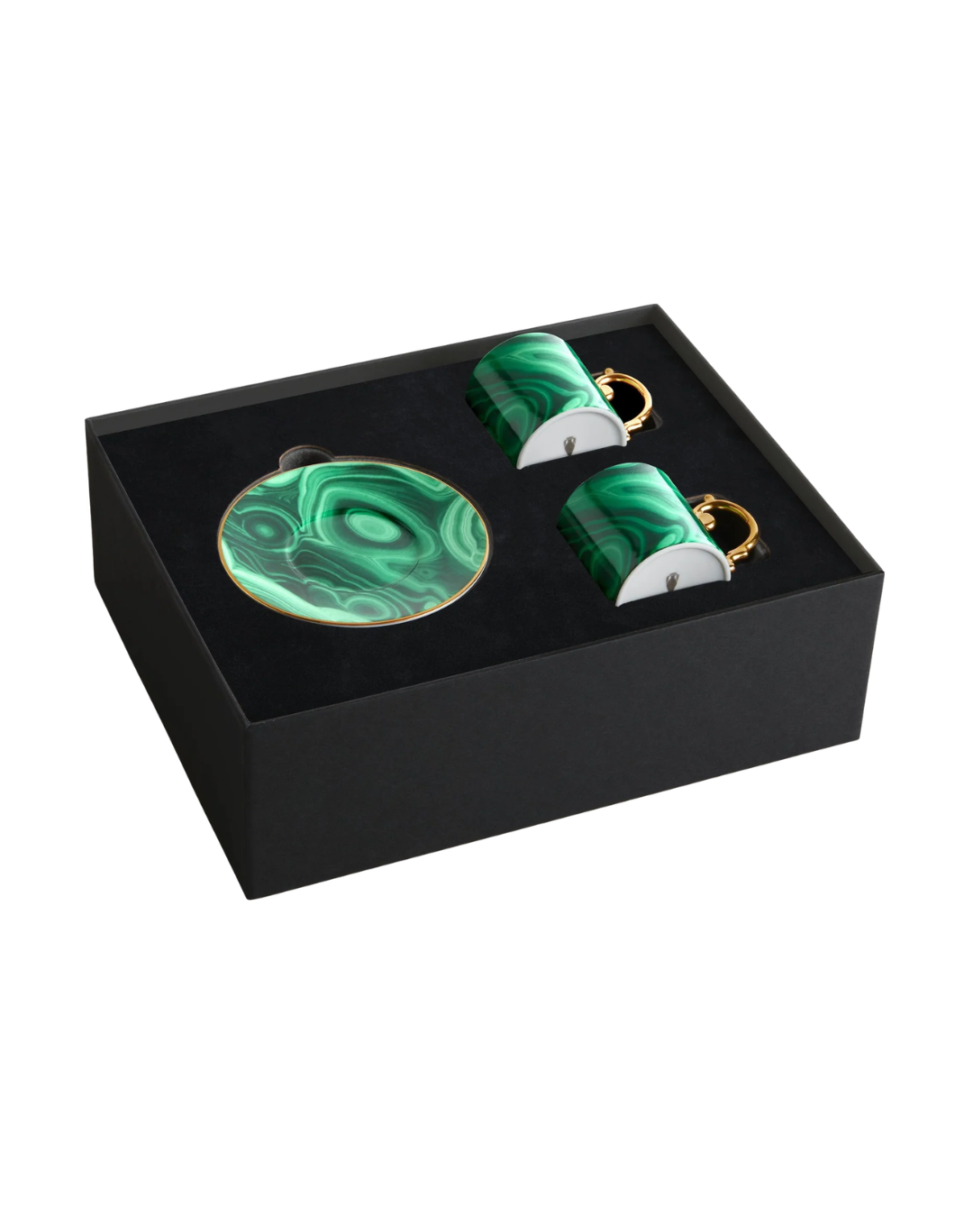 Malachite Espresso Cup & Saucer (Set Of 2)