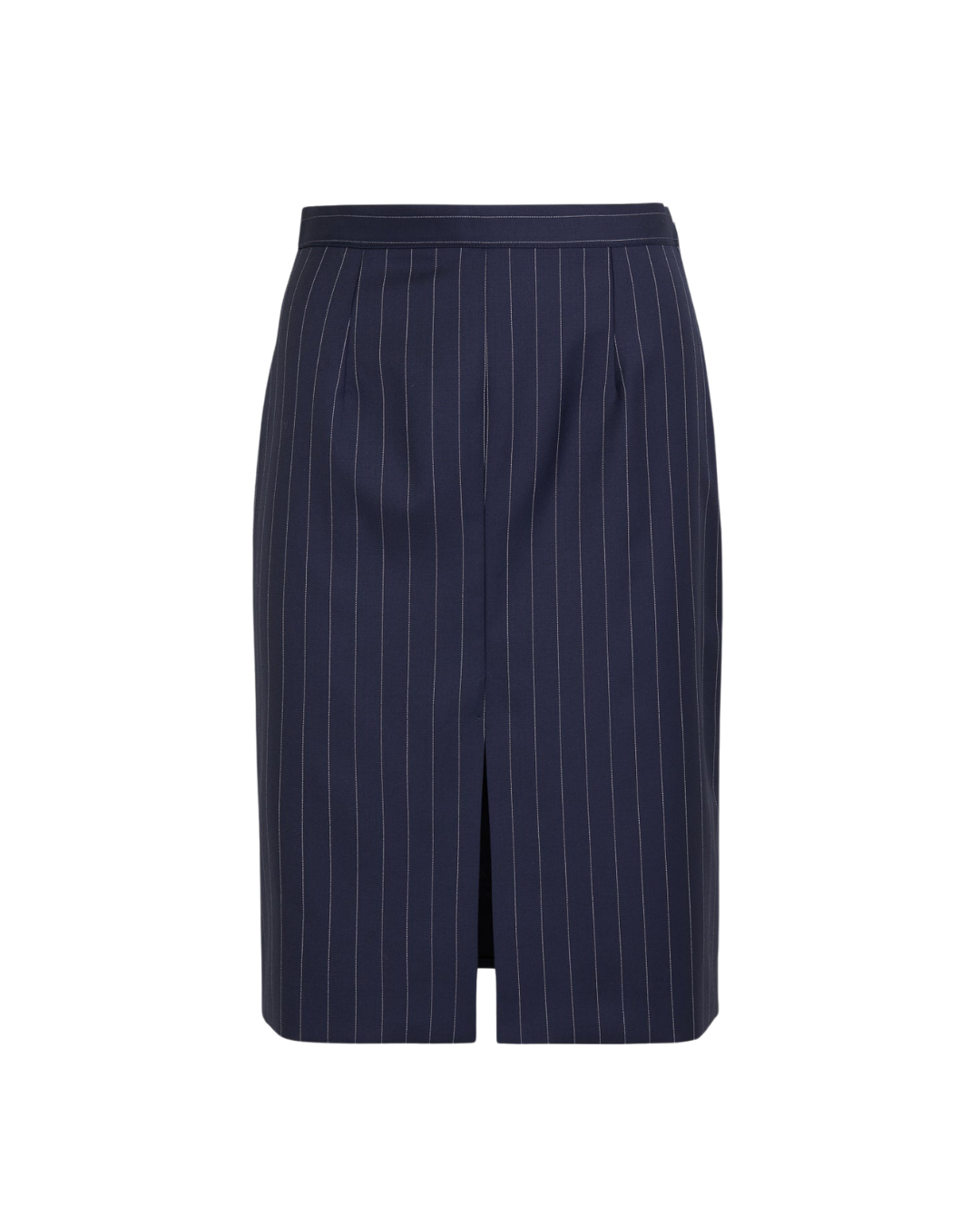 Diletta Skirt in Wool Pinstripe