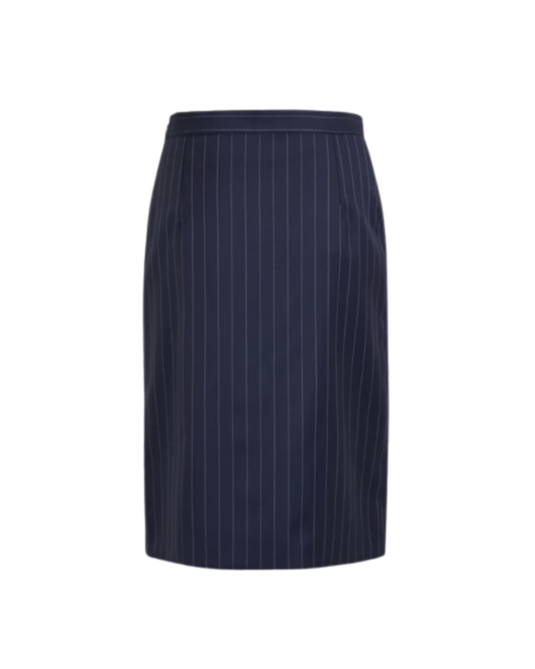 Diletta Skirt in Wool Pinstripe