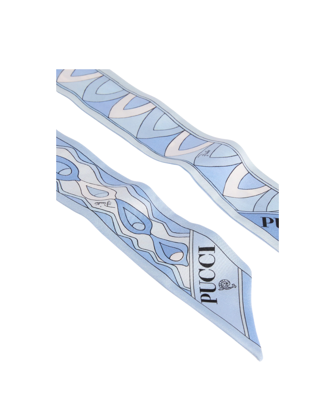 Mixed Print Silk Twill Scarf