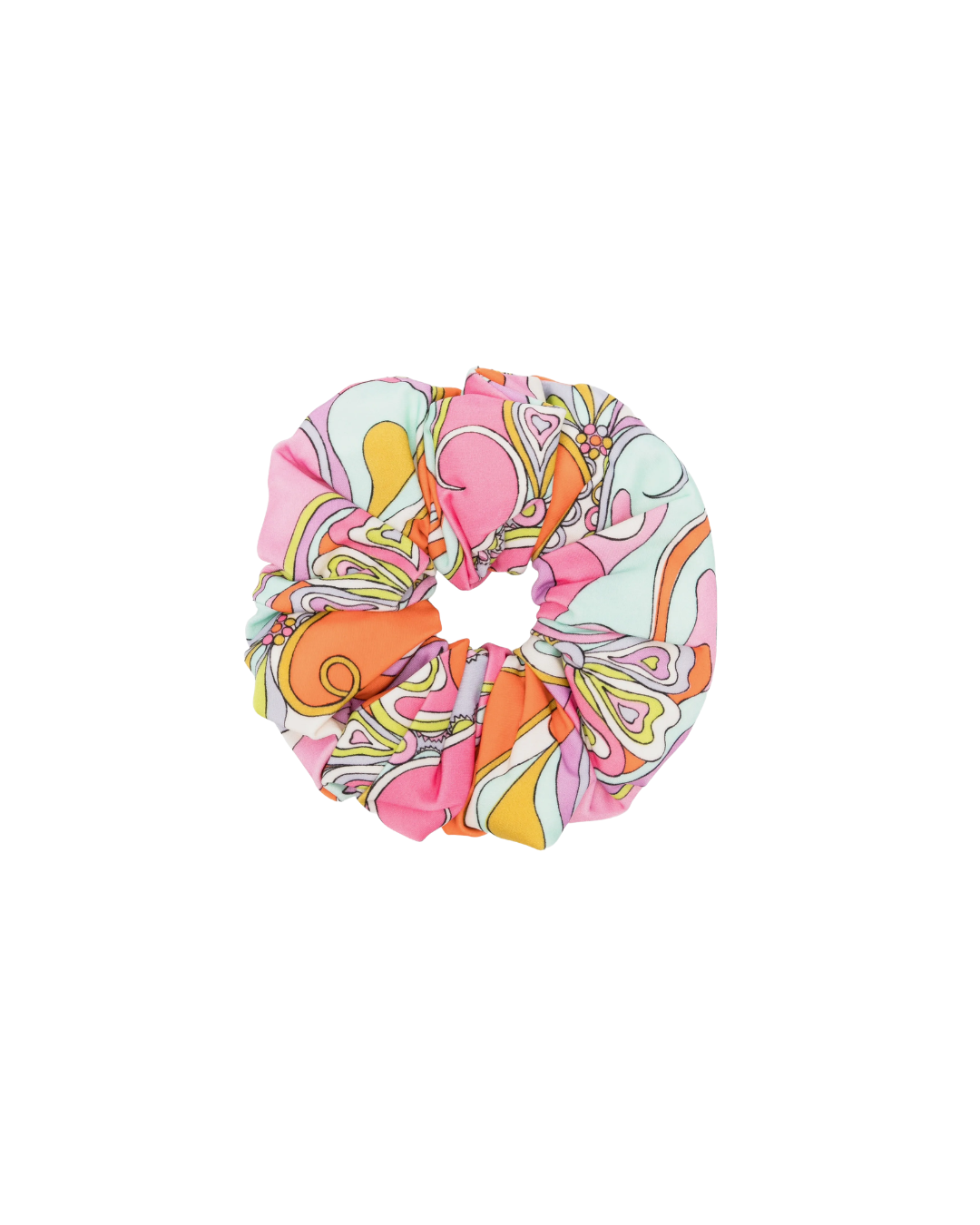 Marmo-print Scrunchie