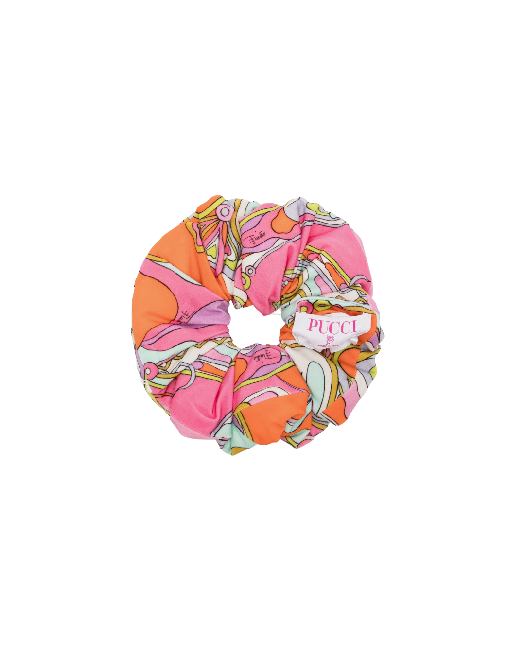 Marmo-print Scrunchie