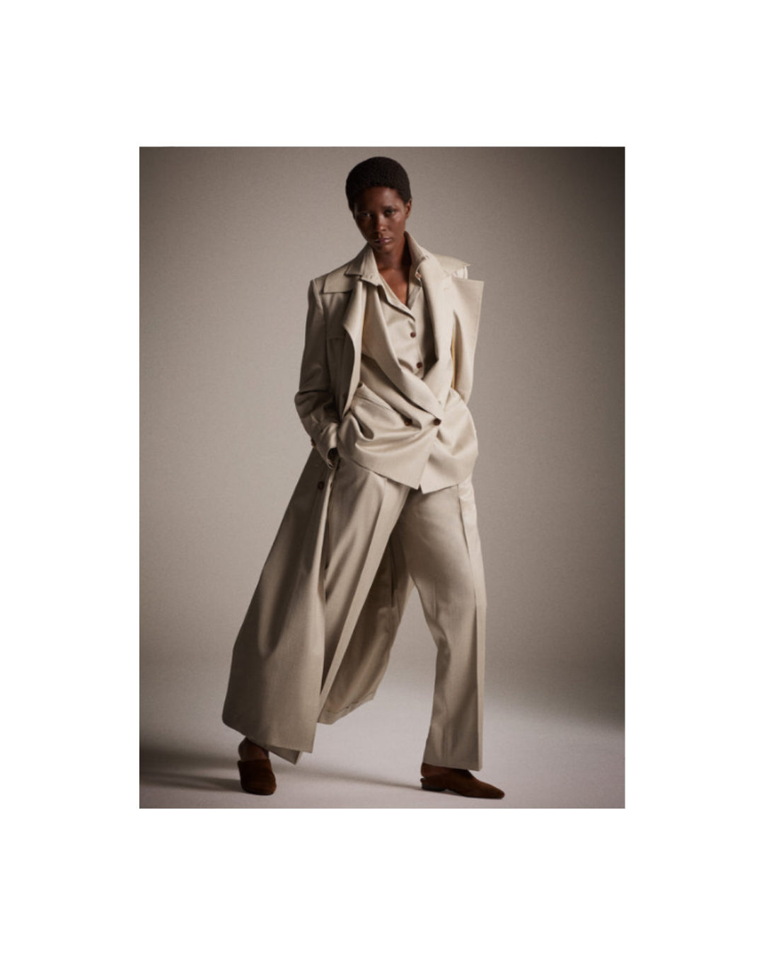 Ilia Blazer in Wool and Silk Solaro